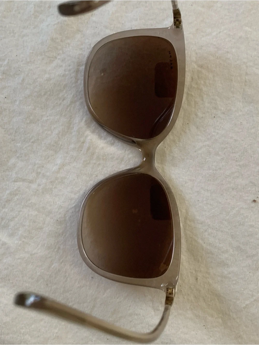 Women's Ralph Lauren Cat-Eye Sunglasses with Brown Gradient Lenses